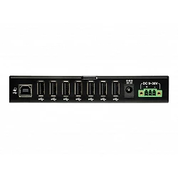 Tripp Lite 7-Port Rugged Industrial USB 2.0 Hi-Speed Hub w 15KV ESD Immunity Metal Mountable