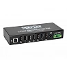 Tripp Lite 7-Port Rugged Industrial USB 2.0 Hi-Speed Hub w 15KV ESD Immunity Metal Mountable