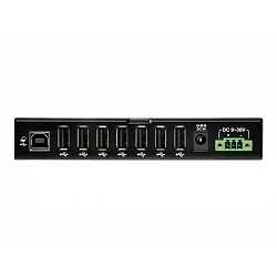 Tripp Lite 7-Port Rugged Industrial USB 2.0 Hi-Speed Hub w 15KV ESD Immunity Metal Mountable