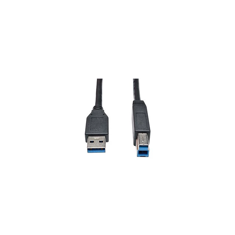 Eaton Tripp Lite Series USB 3.2 Gen 1 SuperSpeed Device Cable (A to B M/M) Black, 15 ft. (4.57 m)