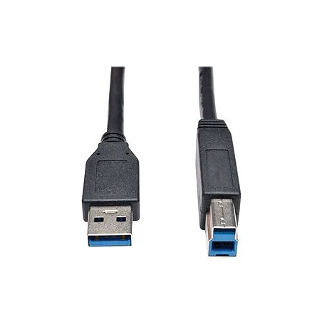 Eaton Tripp Lite Series USB 3.2 Gen 1 SuperSpeed Device Cable (A to B M/M) Black, 15 ft. (4.57 m)