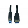 Eaton Tripp Lite Series USB 3.0 SuperSpeed Active Repeater Cable (A to B M/M), 36 ft. (10.97 m)