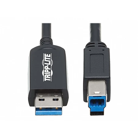 Tripp Lite USB 3.2 Gen 1 Plenum-Rated Fiber Active Optical Cable (AOC)