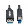 Tripp Lite USB 3.2 Gen 1 Plenum-Rated Fiber Active Optical Cable (AOC)