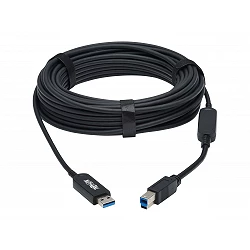 Tripp Lite USB 3.2 Gen 1 Plenum-Rated Fiber Active Optical Cable (AOC)