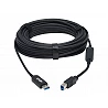 Tripp Lite USB 3.2 Gen 1 Plenum-Rated Fiber Active Optical Cable (AOC)