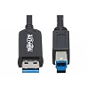 Tripp Lite USB 3.2 Gen 1 Plenum-Rated Fiber Active Optical Cable (AOC)