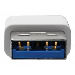 Tripp Lite USB 3.0 SuperSpeed to Gigabit Ethernet NIC Network Adapter RJ45 10/100/1000 White