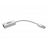 Tripp Lite USB 3.0 SuperSpeed to Gigabit Ethernet NIC Network Adapter RJ45 10/100/1000 White