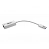 Tripp Lite USB 3.0 SuperSpeed to Gigabit Ethernet NIC Network Adapter RJ45 10/100/1000 White