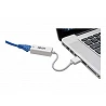 Tripp Lite USB 3.0 SuperSpeed to Gigabit Ethernet NIC Network Adapter RJ45 10/100/1000 White