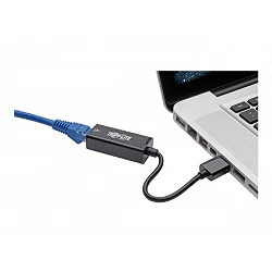 Tripp Lite USB 3.0 SuperSpeed to Gigabit Ethernet Adapter RJ45 10/100/1000 Mbps