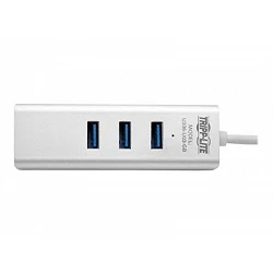 Tripp Lite USB 3.0 SuperSpeed to Gigabit Ethernet NIC Network Adapter w/ 3 Port USB Hub