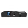 Tripp Lite 4-Port USB-A Mini Hub - USB 3.2 Gen 1, International Plug Adapters