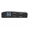 Tripp Lite 4-Port USB-A Mini Hub - USB 3.2 Gen 1, International Plug Adapters