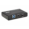 Tripp Lite 4-Port USB-A Mini Hub - USB 3.2 Gen 1, International Plug Adapters