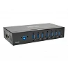 Tripp Lite 7-Port USB 3.0 Hub SuperSpeed with Dedicated 2A USB Charging iPad Tablet Metal