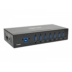 Tripp Lite 7-Port USB 3.0 Hub SuperSpeed with Dedicated 2A USB Charging iPad Tablet Metal