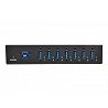 Tripp Lite 7-Port USB 3.0 Hub SuperSpeed with Dedicated 2A USB Charging iPad Tablet Metal