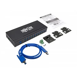 Tripp Lite 10-Port Industrial-Grade USB 3.0 SuperSpeed Hub