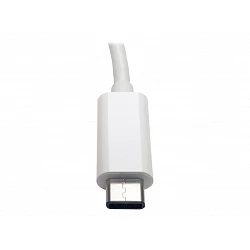 Tripp Lite USB-C to Gigabit Ethernet NIC Network Adapter 10/100/1000 Mbps White