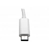 Tripp Lite USB-C to Gigabit Ethernet NIC Network Adapter 10/100/1000 Mbps White