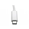 Tripp Lite USB-C to Gigabit Ethernet NIC Network Adapter 10/100/1000 Mbps White