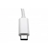 Tripp Lite USB-C to Gigabit Ethernet NIC Network Adapter 10/100/1000 Mbps White