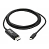 Tripp Lite USB C to DisplayPort Adapter Cable USB 3.1 Locking 4K USB-C 6ft