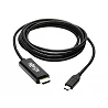 Tripp Lite USB C to HDMI Adapter Cable USB 3.1 Gen 1 4K M/M USB-C Black 6ft