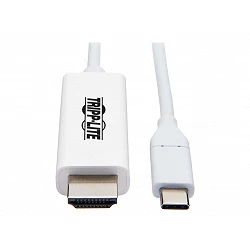 Tripp Lite USB C to HDMI Adapter Cable USB 3.1 Gen 1 4K M/M USB-C White 6ft