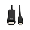 Tripp Lite USB C to HDMI Adapter Cable USB 3.1 Gen 1 4K M/M USB-C Black 9ft