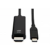 Tripp Lite USB C to HDMI Adapter Cable USB 3.1 Gen 1 4K M/M USB-C Black 9ft