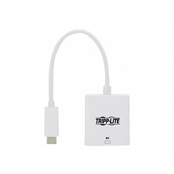 Tripp Lite USB-C to HDMI Adapter (M/F) - 8K, HDR, 4:4:4, HDCP 2.3, White