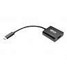 Tripp Lite USB C to HDMI Adapter Converter M/F 4K USB Type C to HDMI Black USB Type C, Thunderbolt 3 Compatible