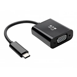 Tripp Lite USB C to VGA Adapter Converter, Thunderbolt 3