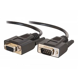 C2G - Cable alargador de puerto serie - DB-9 (M) a DB-9 (H)