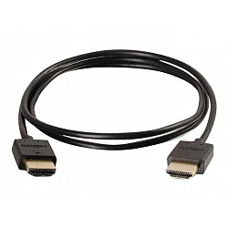 C2G 0.3m Ultra Flexible High Speed HDMI Cable with Low Profile Connectors