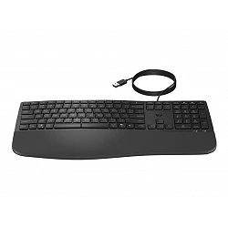 HP 485 Comfort - Teclado - multi device, 23 programmable keys, 3-zone layout