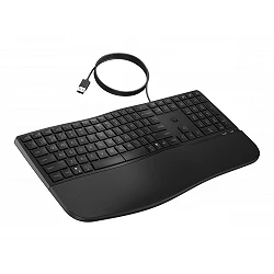 HP 485 Comfort - Teclado - multi device, 23 programmable keys, 3-zone layout