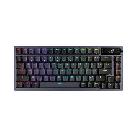 ASUS ROG Azoth - Teclado - 75% - compact - con pantalla OLED