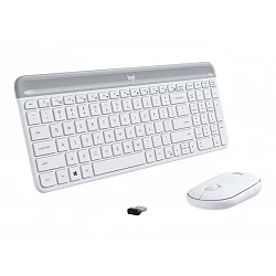 Logitech Slim Wireless Combo MK470 - Juego de teclado y ratón