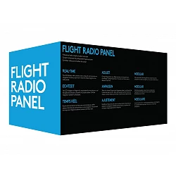 Logitech Flight Radio Panel - Panel de instrumentos del simulador de vuelo