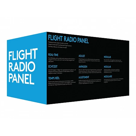 Logitech Flight Radio Panel - Panel de instrumentos del simulador de vuelo