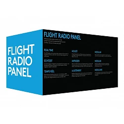 Logitech Flight Radio Panel - Panel de instrumentos del simulador de vuelo