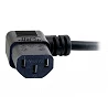 C2G 10m 18 AWG UK 90° Power Cord (IEC320C13R to BS 1363)