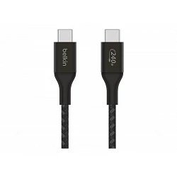 Belkin BoostCharge - Cable USB - 24 pin USB-C (M) a 24 pin USB-C (M)