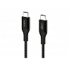 Belkin BoostCharge - Cable USB - 24 pin USB-C (M) a 24 pin USB-C (M)