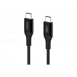 Belkin BoostCharge - Cable USB - 24 pin USB-C (M) a 24 pin USB-C (M)