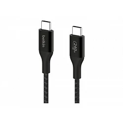 Belkin BoostCharge - Cable USB - 24 pin USB-C (M) a 24 pin USB-C (M)